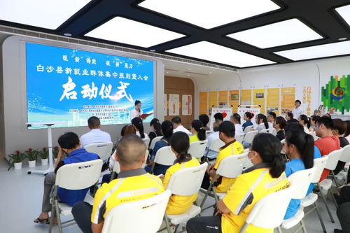 白沙新就业群体集中报到入会 多重精准服务暖人心